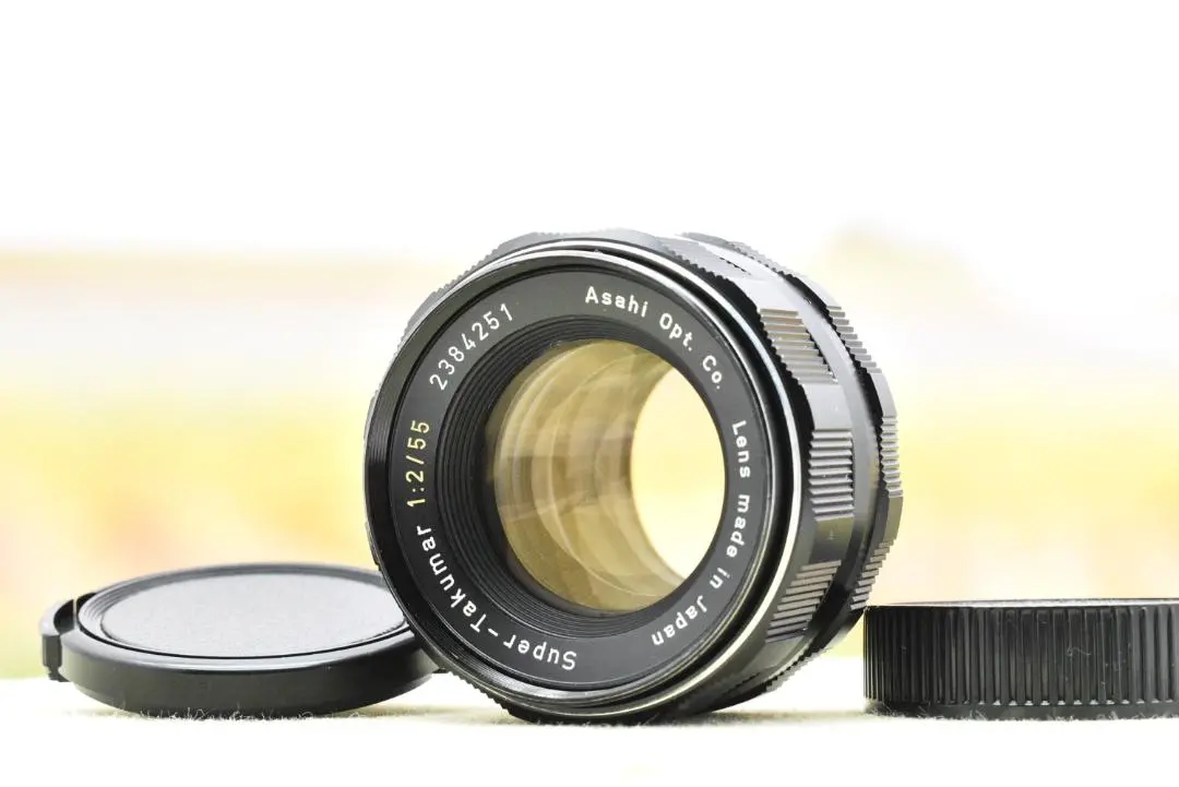 Thumbnail of [Serviced] Pentax Super-Takumar 55mm F2 Yellow Lettering
