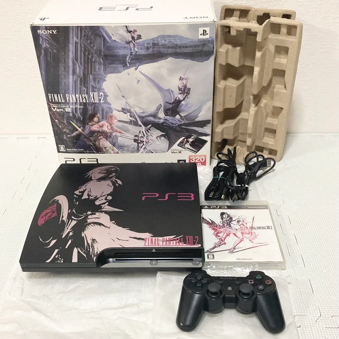 PlayStation3 ライトニングエディション ver.2　PS3 本体 Amazon | PS3 本体一式 FAINAL FANTASY13-2 ライトニング