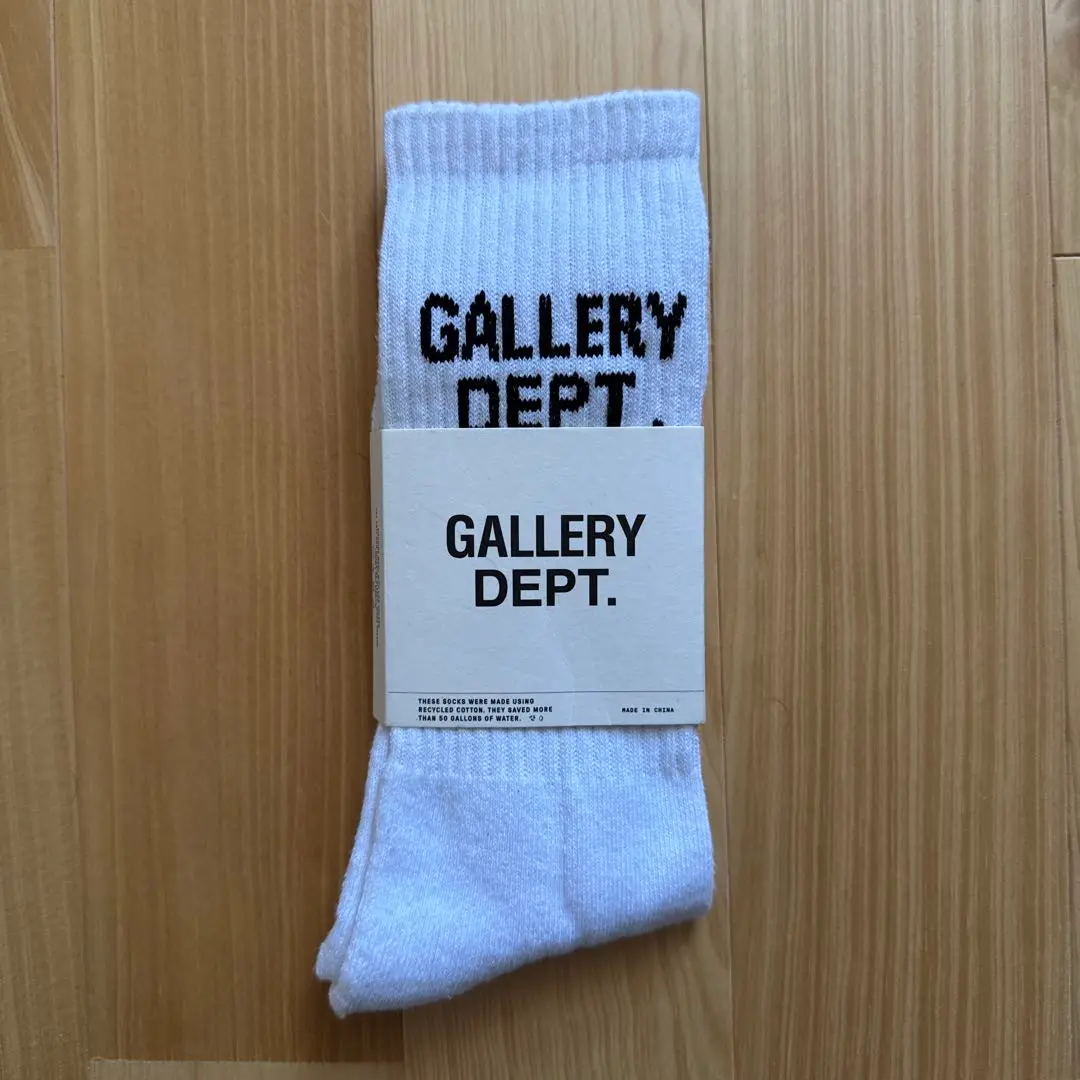 【新品】GALLERY DEPT白ソックス GALLERY DEPT. SOCKS | WHITE