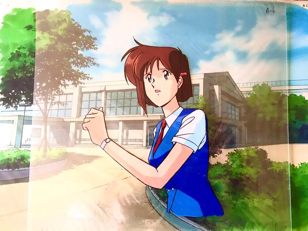 あしたへフリーキック OP セル画 伍代隼 動画背景付き