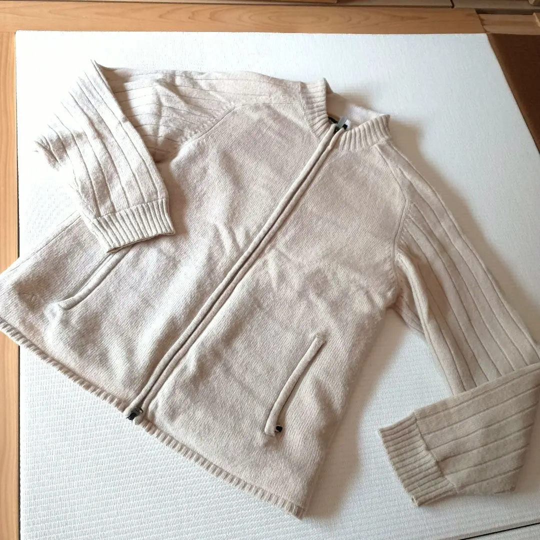 Thumbnail of Adidas front zip knit with inner mesh