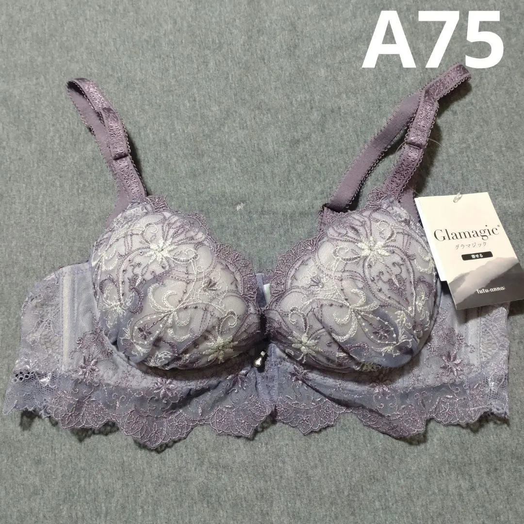 日本チュチュアン娜 A75 Glamagic 胸罩 內衣 集中 紫色 的縮圖