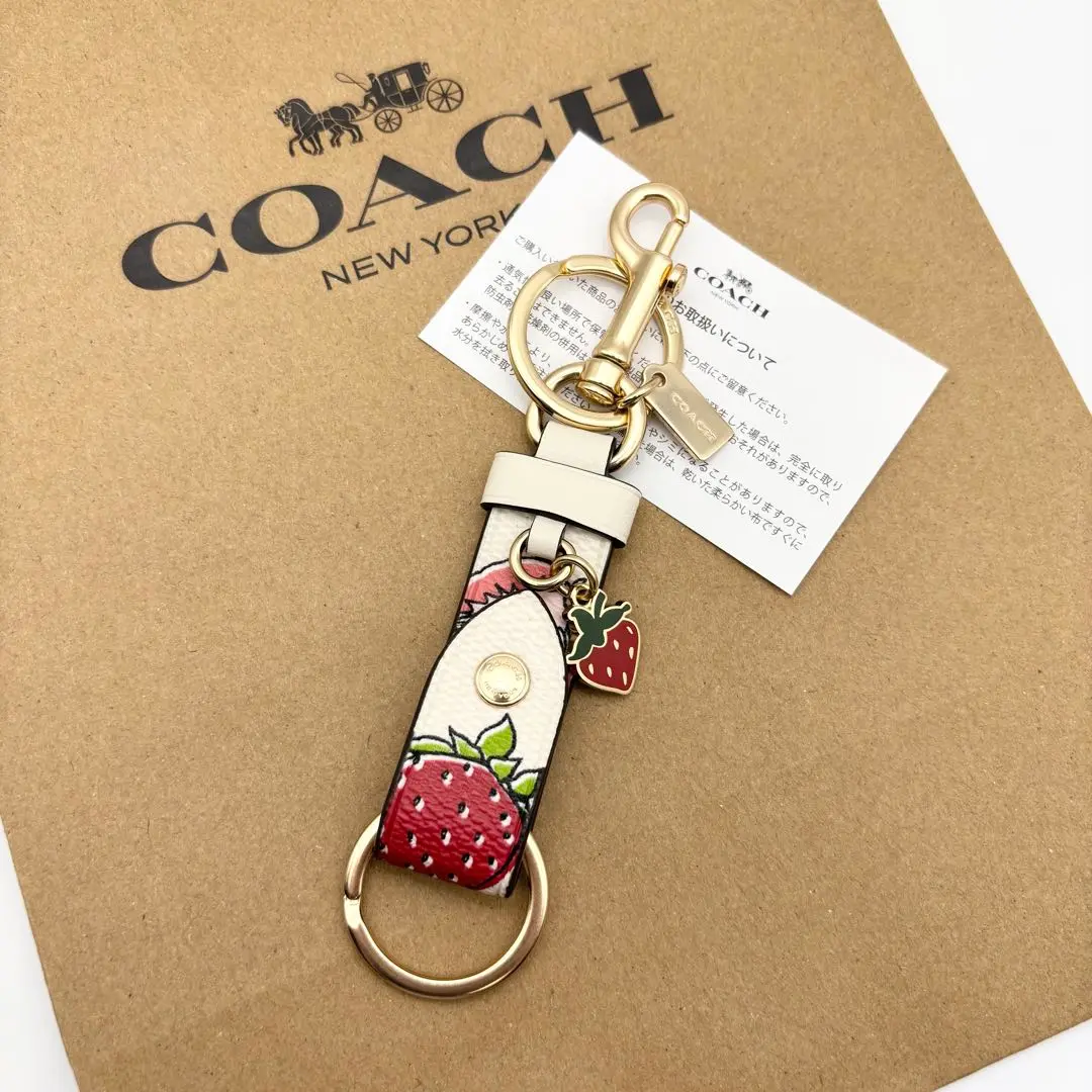 2025年最新】coach チャーム いちごの人気アイテム - メルカリ