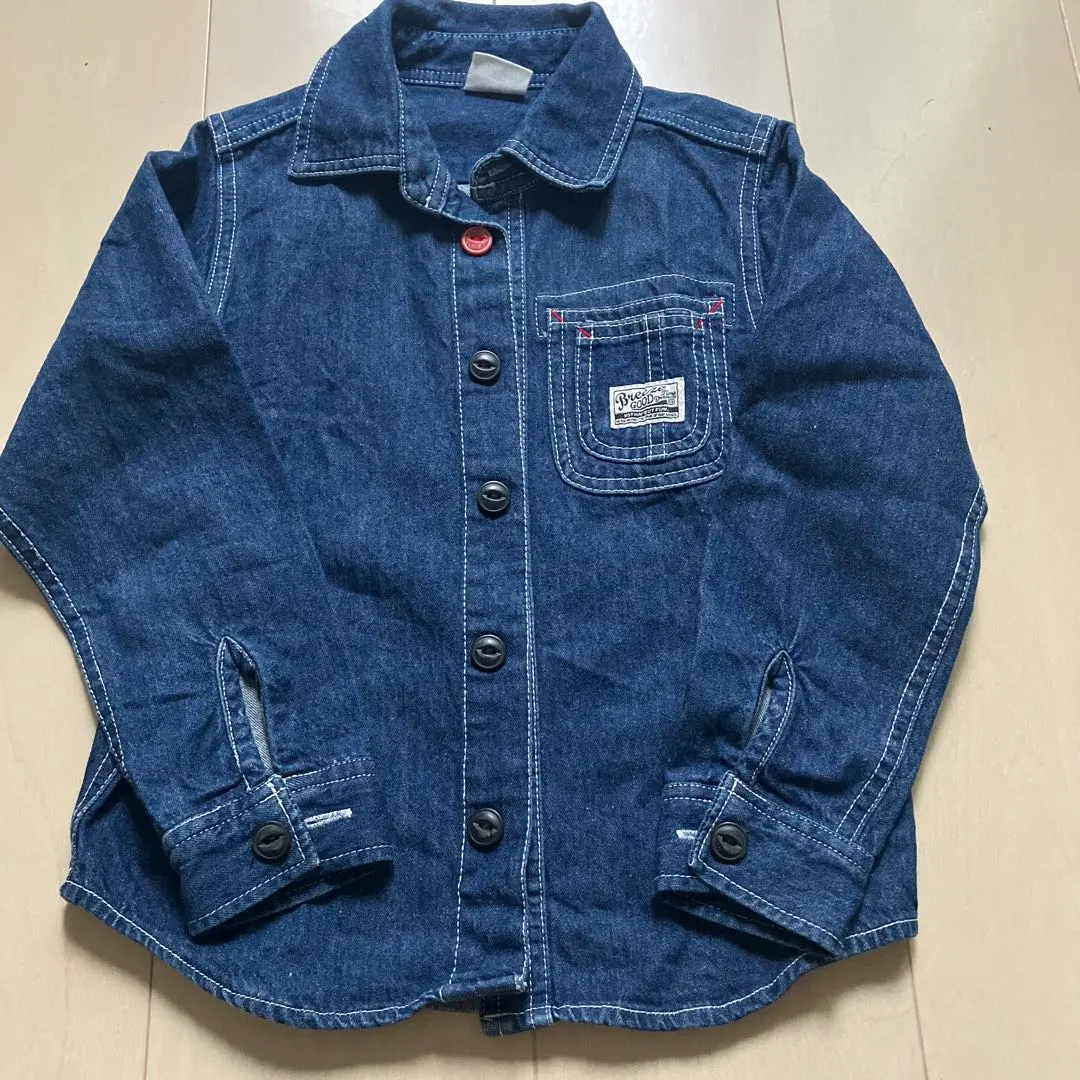 Thumbnail of Breeze denim shirt, size 120