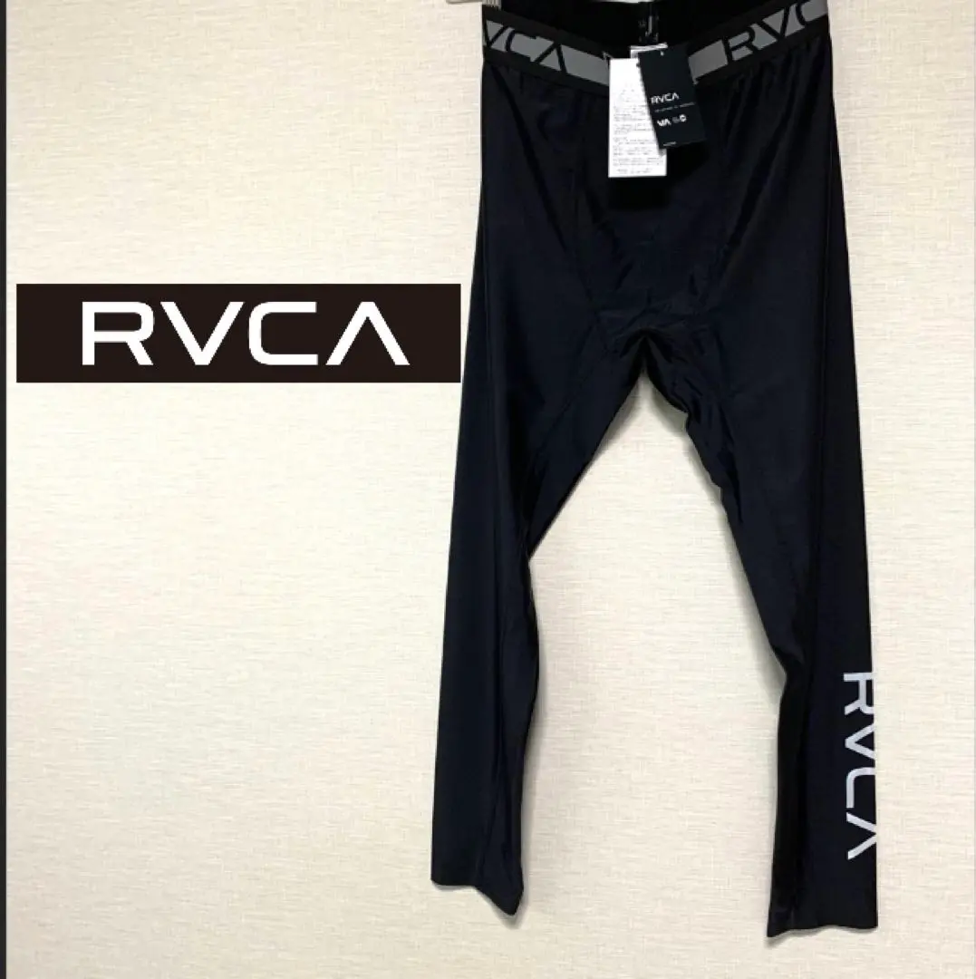 ☆新品未使用☆ルーカ　ロング丈レギンスパンツ ルーカ RVCA 完売商品 S ユニセックス 黒 未使用品 レギンス