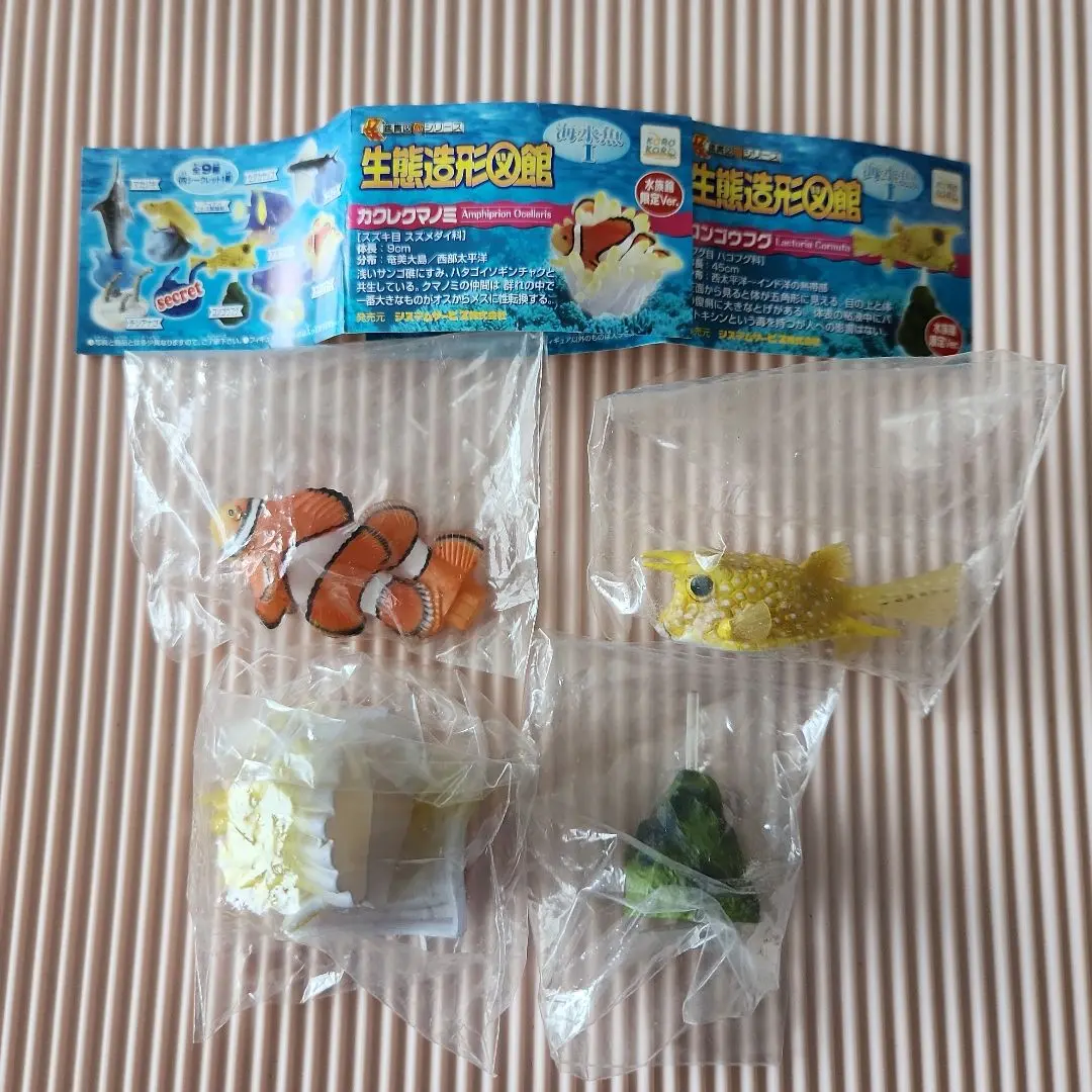 Thumbnail of Ecosystem Diorama Museum: Saltwater Fish I - Clownfish, Cowfish