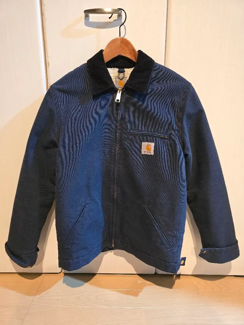 【希少】carhartt wip デトロイトジャケット　ネイビー　M 2025年最新】carHartt wip デトロイトジャケット ネイビーの人気