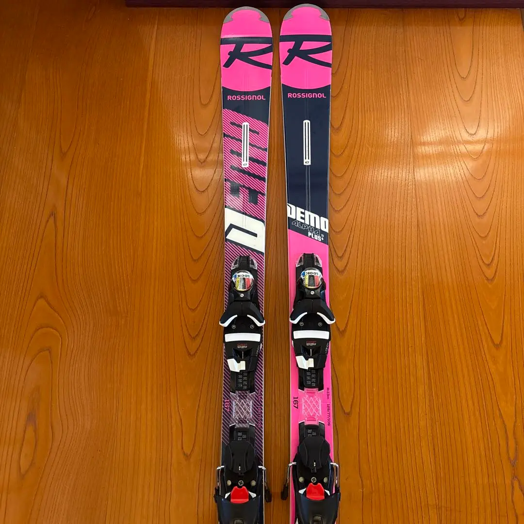 ROSSIGNOL DEMO ALPHA SOFT 162 ※伸縮ストック付 ROSSIGNOLロシニョール DEMO ALPHA Softデモアルファソフト