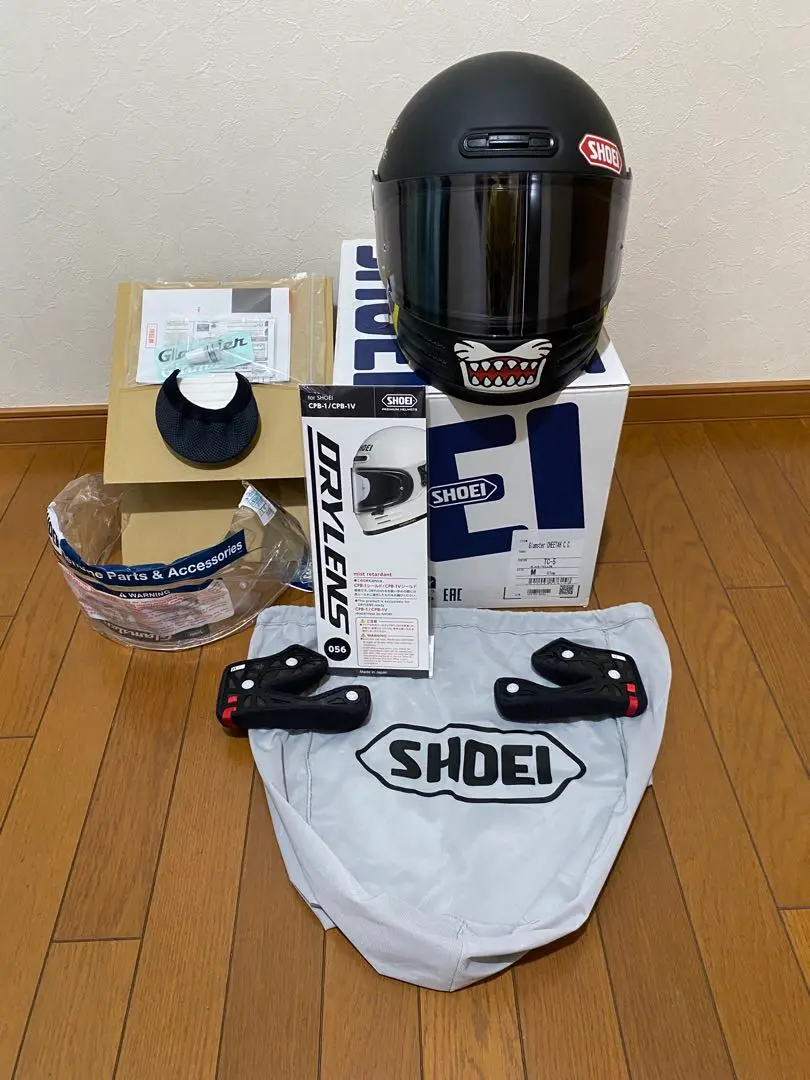 ［新品未使用］ショーエイ　グラムスター　チーター モトブログ】ショーエイ(SHOEI) 限定 グラムスター チーター