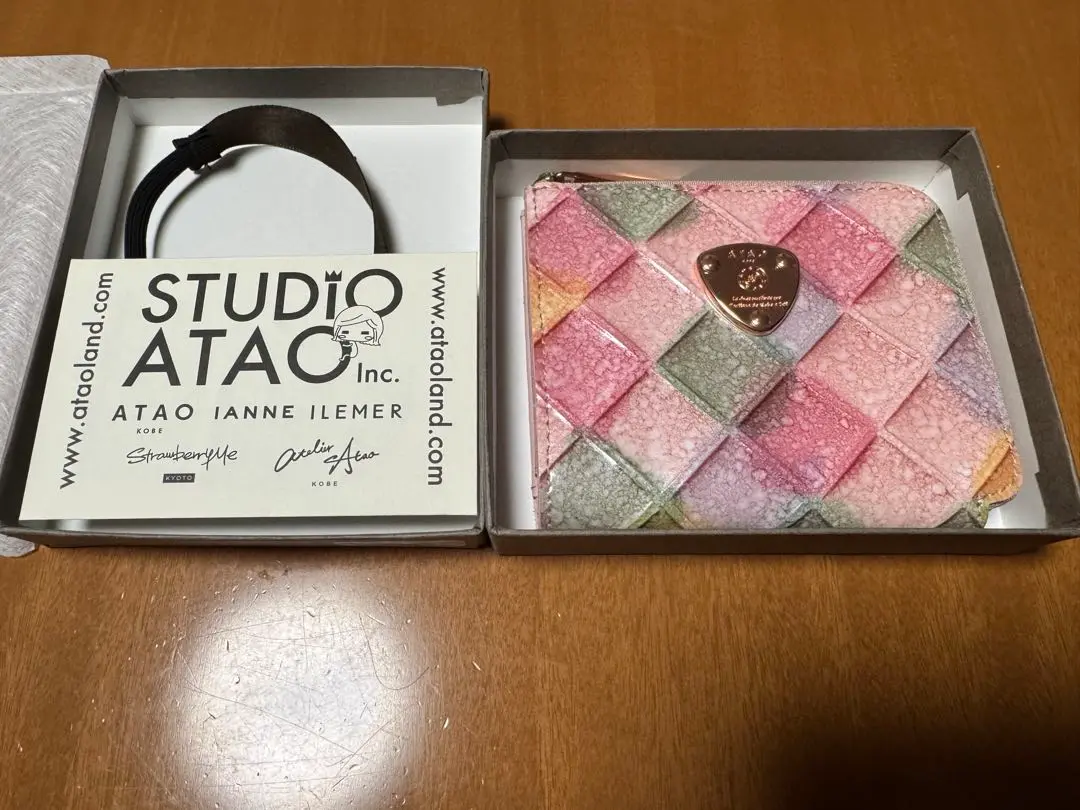 アタオ ATAO milimo ミリモ ブロックパーティ 未使用 アタオ ATAO Milimo ミリモ ブロックパーティー ゆめかわ ミニ