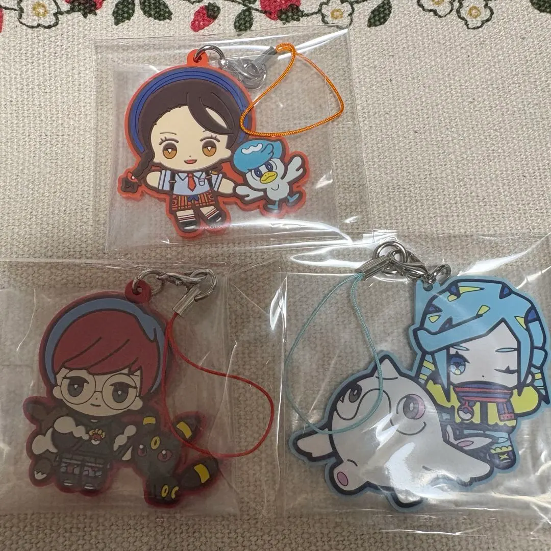 Thumbnail of Pokemon rubber straps