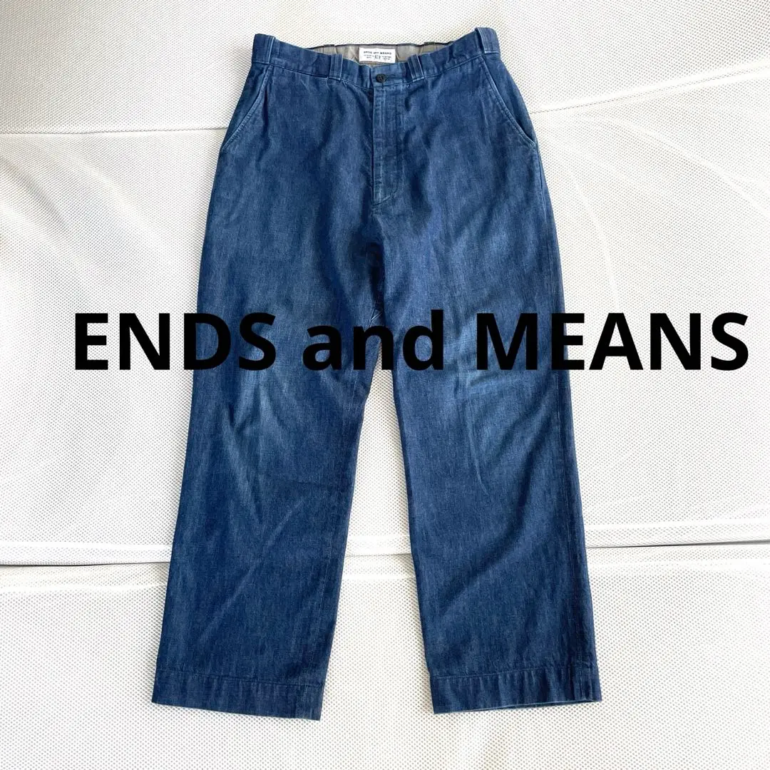 【完売品】【2回のみ着用】ENDS and MEANS デニム　Mサイズ m77441663590_1.jpg?1723683774