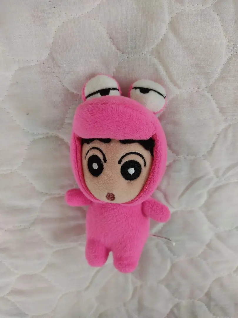 Thumbnail of Shin-chan plush toy in frog costume