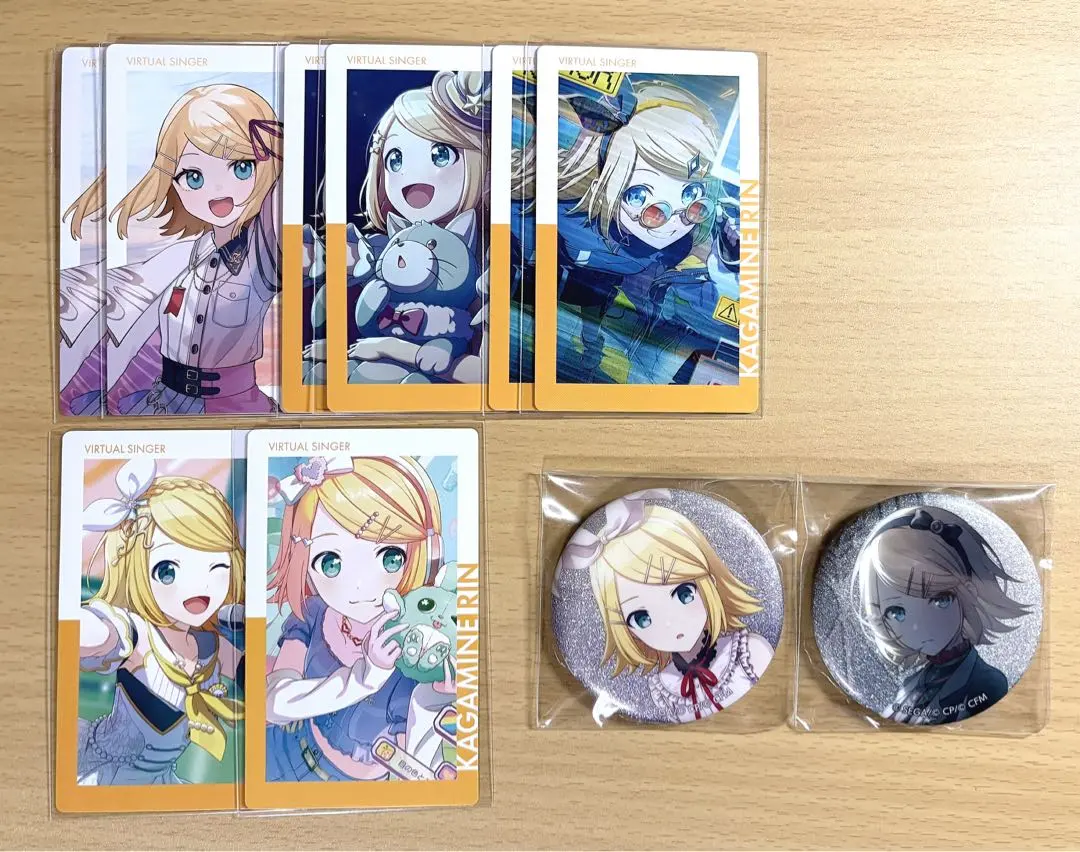 Thumbnail of Project Sekai, Rin Kagamine, Epica, glitter can badge (グリ缶)