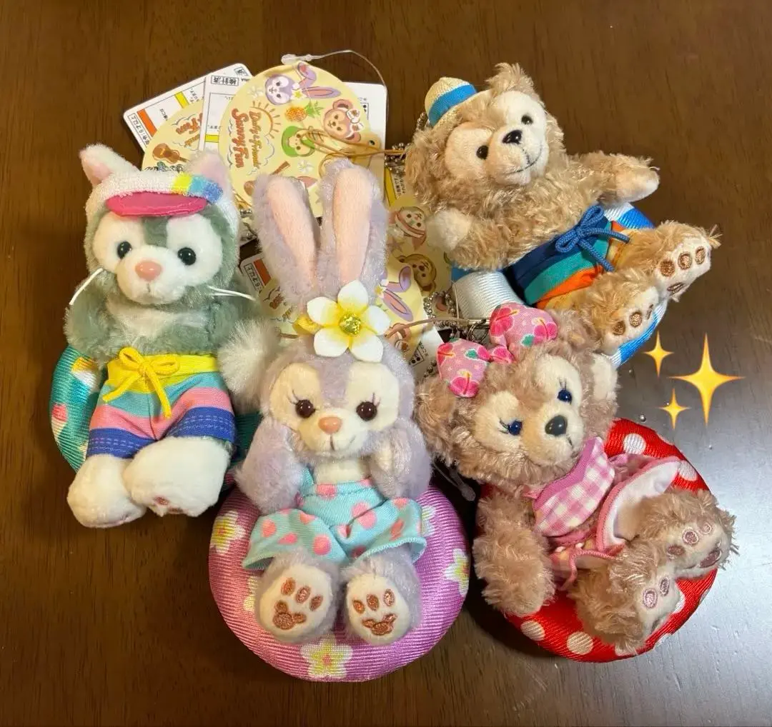 Thumbnail of Price reduced! 4 plushie straps ★ Sunny Fan ★ Stella Lou ★ Disney Sea