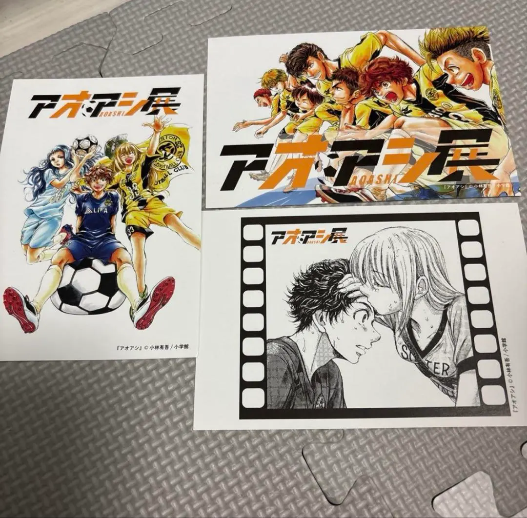 【非売品】愛媛FC×アオアシ展ミニタオル3種類&スタンプラリー達成パンフレット m77483609463_1.jpg?1753708659
