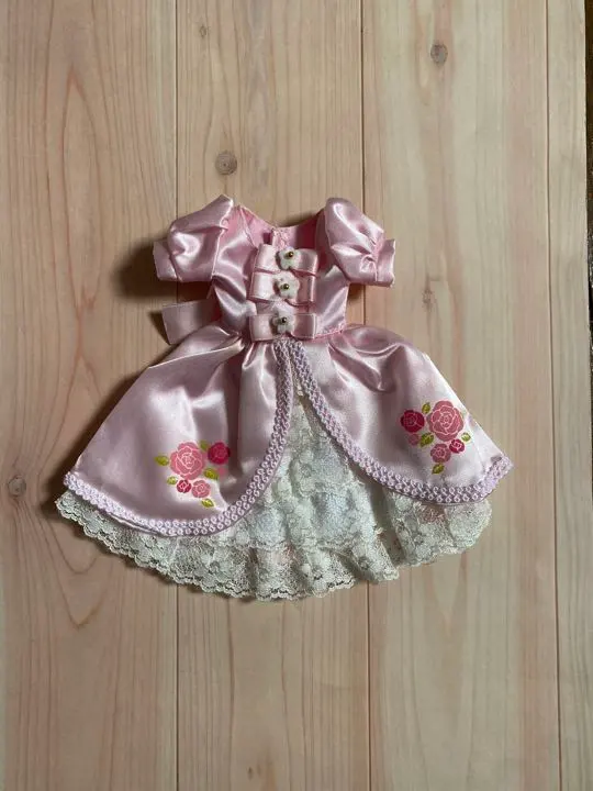 Thumbnail of Licca Castle Jenny Friend Limited Marine Wearing Rose Print Dress