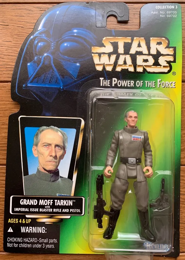 【未開封】スターウォーズ・フィギュア・グランドモフターキン/ハズブロ 昭和スターウォーズ グランドモフ・ターキン フィギュア未開封