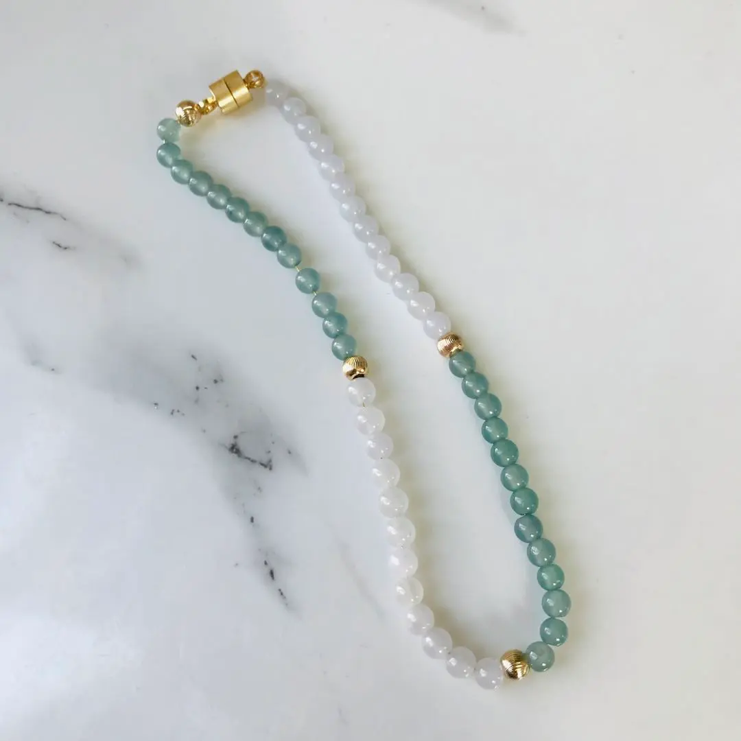 Thumbnail of [B297-001] Jade Bracelet Natural Stone Myanmar Origin 14kgf