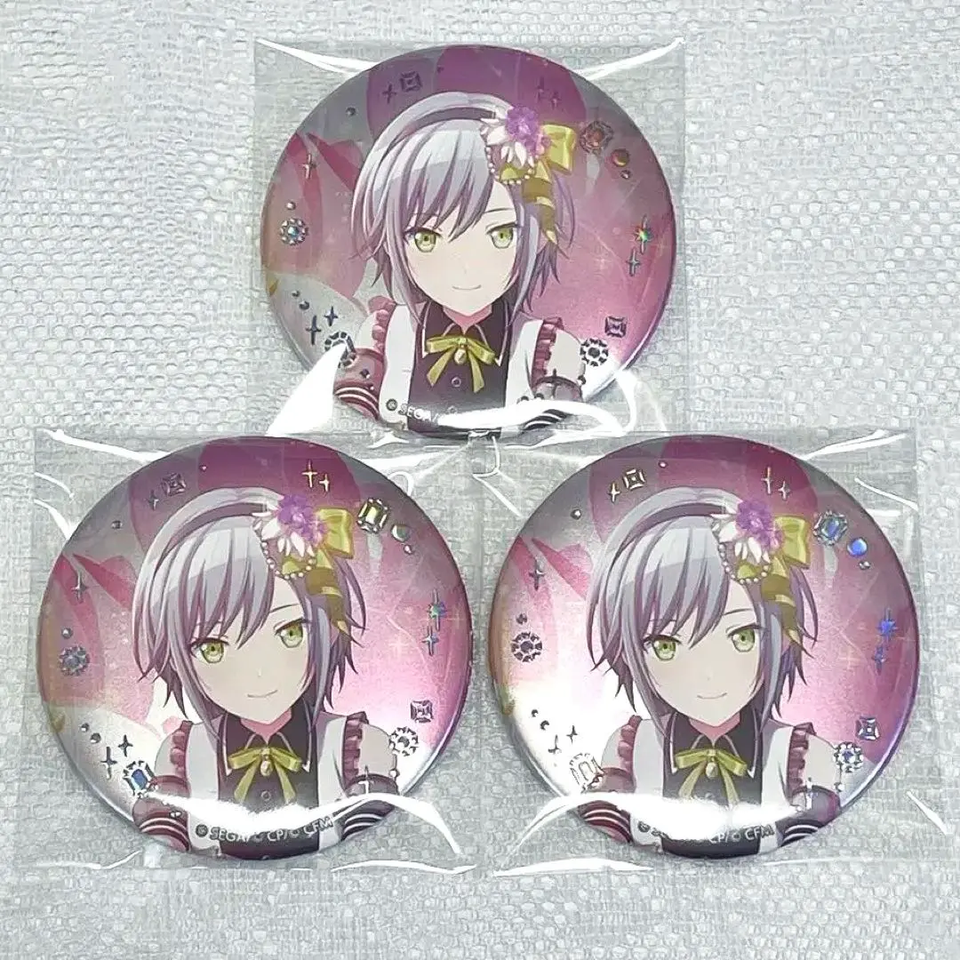 Thumbnail of Project Sekai Hinomori Shiho Birthday Can Badge BD Jewelry Can Badge 3 pieces