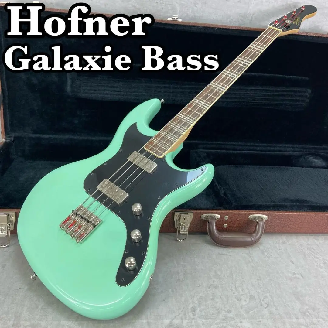 Hofner　バイオリンベース　レアカラー水色　　ブルー【中古】 Yahoo!オークション - Hofner ヘフナー バイオリン ベース 青