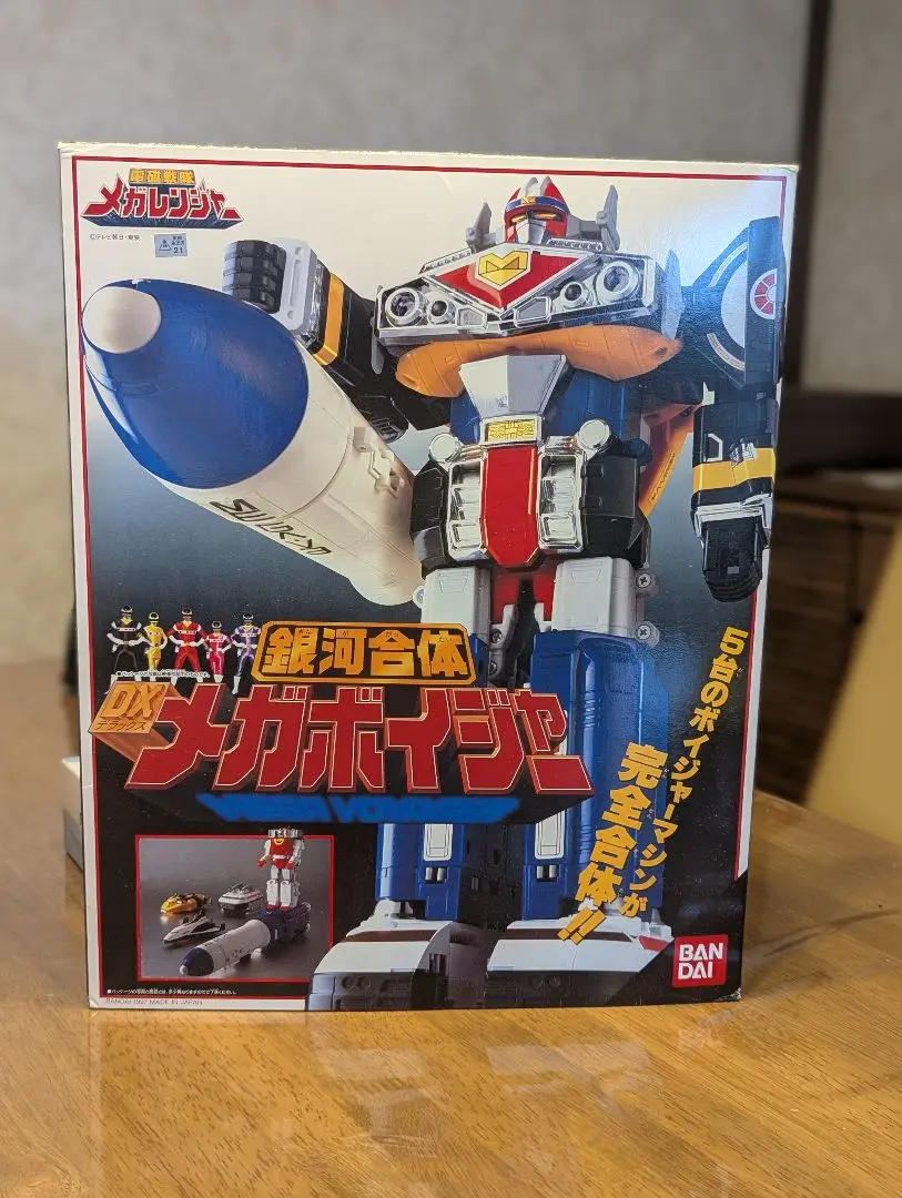銀河合体　DXメガボイジャー　電磁戦隊メガレンジャー　スーパー戦隊　フィギュア 銀河合体 DX メガボイジャー (MegaVoyager) レビュー | RoboToyDays