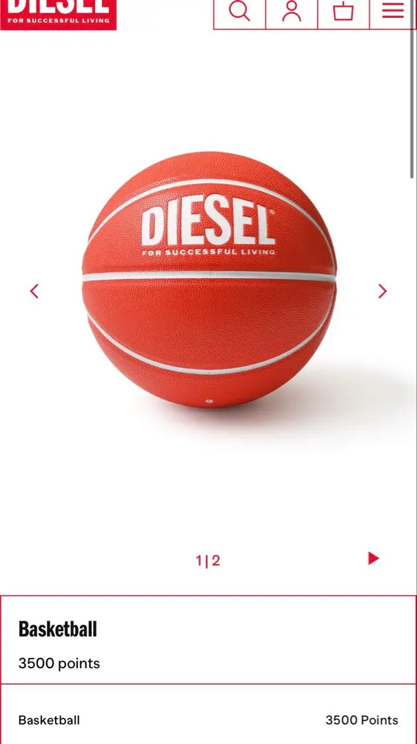 2025年最新】DIESEL バスケットボールの人気アイテム - メルカリ