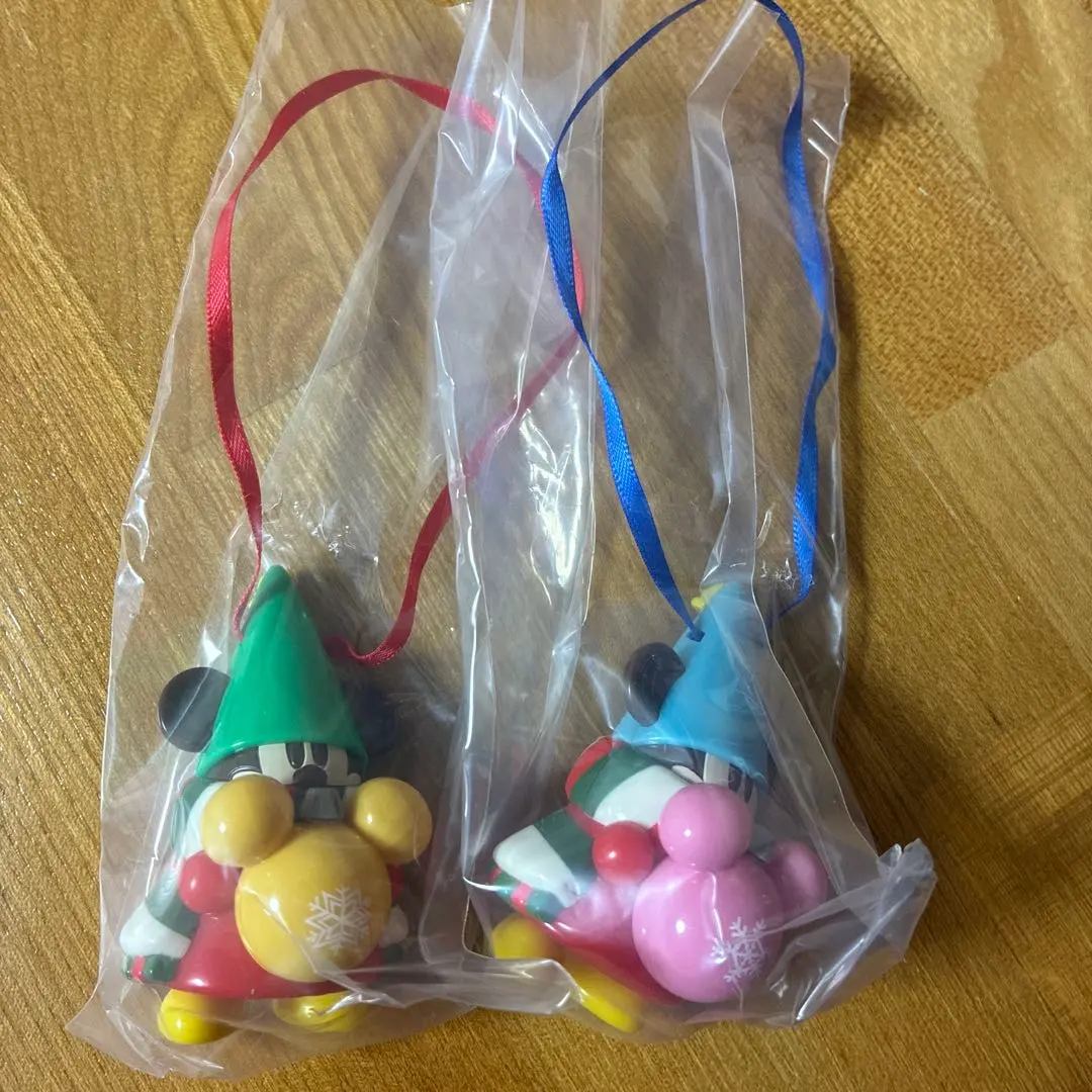 米奇老鼠 鑰匙圈玩偶 2個一組 的縮圖