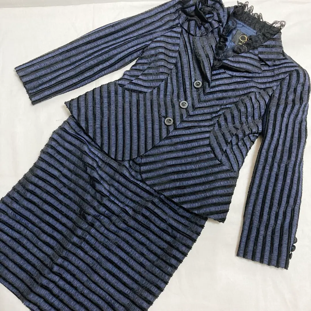 【美品】☆高級スーツブランドVELLAベラ　パンツスーツ　紺 楽天市場】パンツスーツ セットアップ 全3色 2点セット 黒 紺