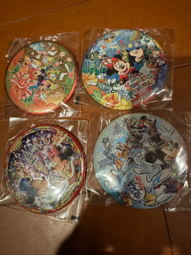 Thumbnail of Tokyo Disneyland Summer Festival Pin Badge Set of 4