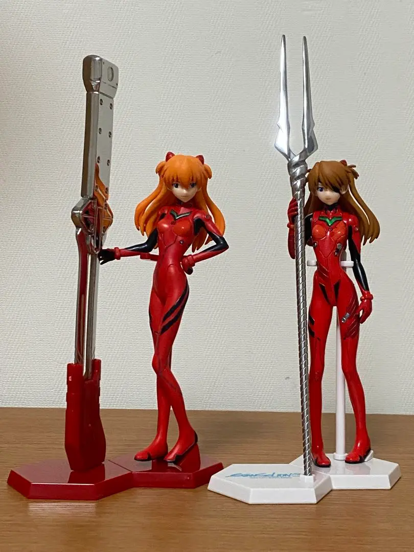 ロンギヌスの槍型フォーク＆アスカフィギュア付き！ “EVANGELION
