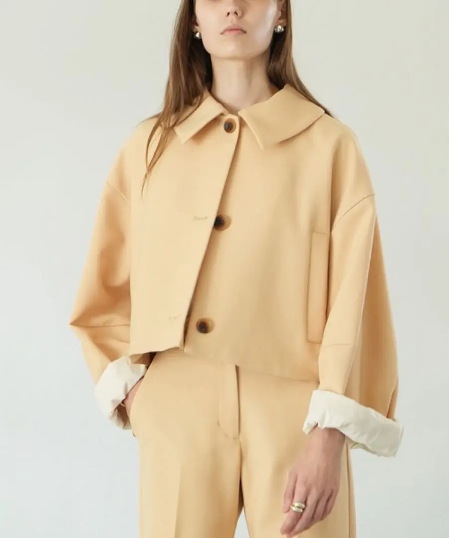 【CLANE】BULKY SLEEVE CROPPED JACKET CLANE(クラネ) BULKY SLEEVE CROPPED JACKET - COLDBECK ONLINE
