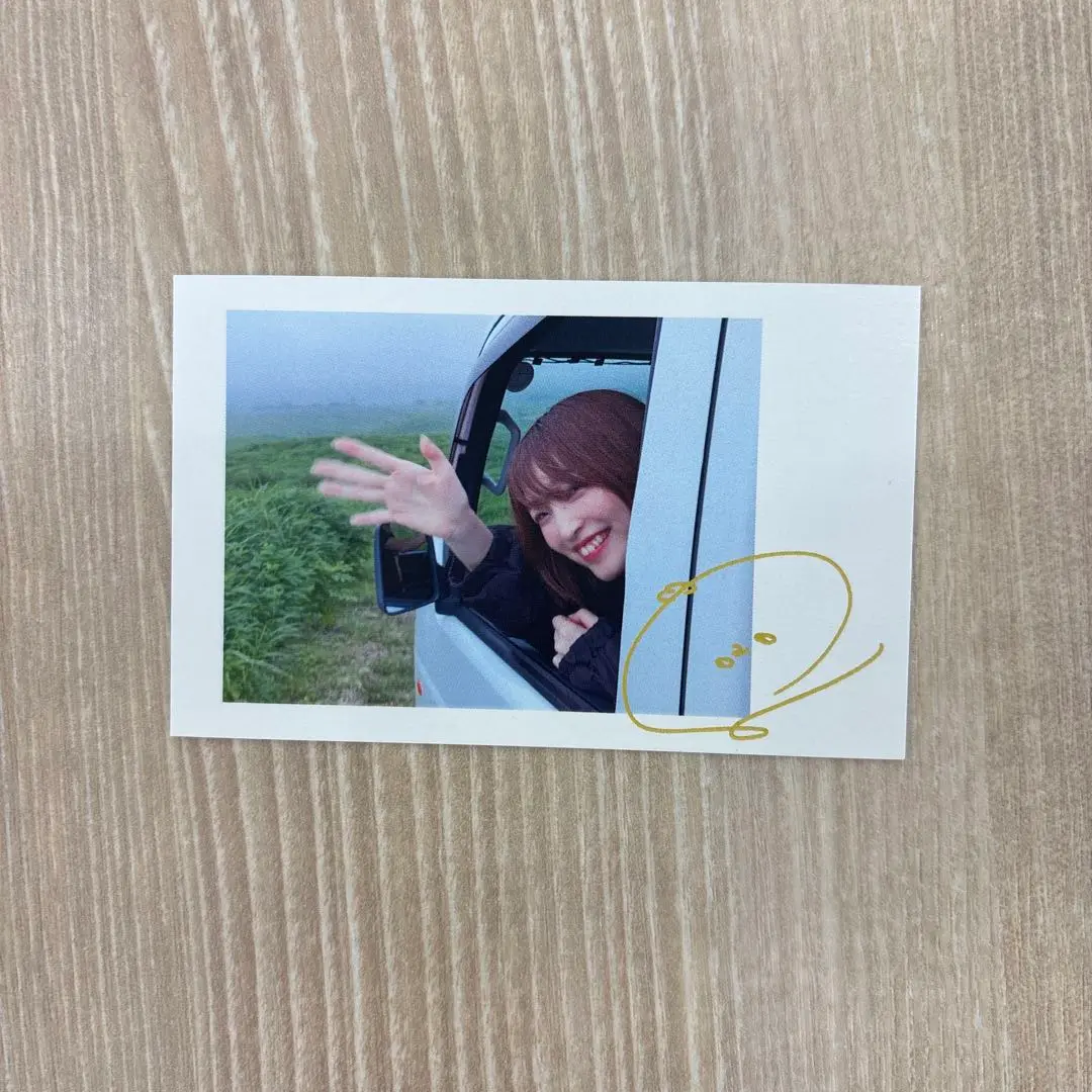 上田麗奈　アーティスト展　複製サイン入り　チェキ　ブロマイド　 2種類 上田麗奈 インスタントカメラ風カード チェキブロマイド 複製