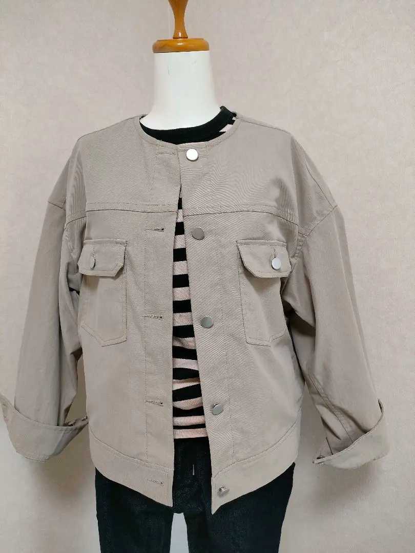 美品✨ BABYLONE バビロン　デニムＧジャン　デニムジャケット バビロン系列ブランドデニムジャケット Gジャン
