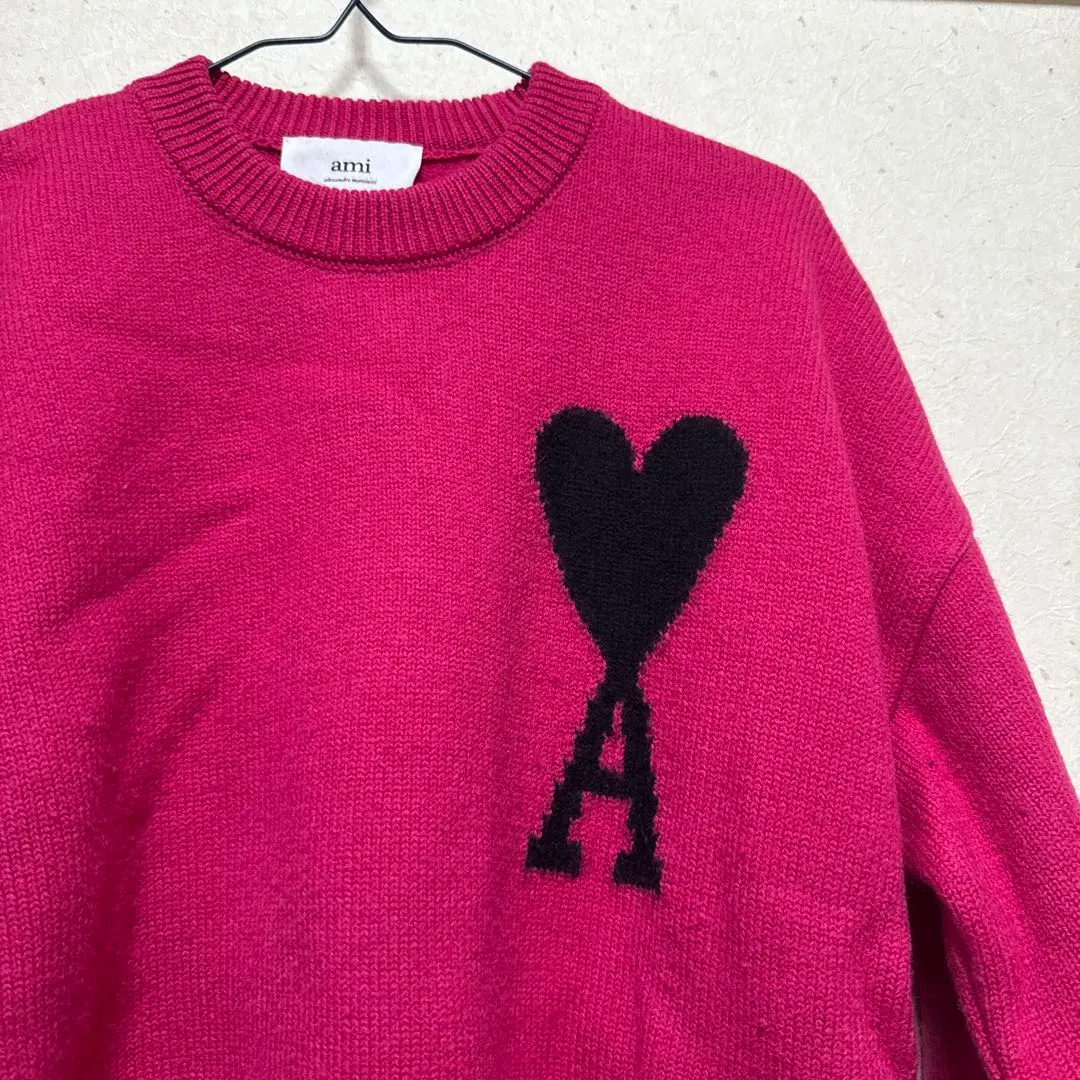 2025年最新】AMIParis ニット ピンクの人気アイテム - メルカリ