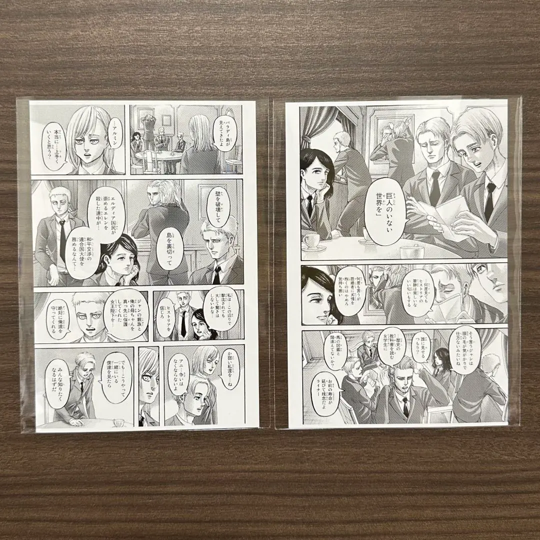 Thumbnail of Attack on Titan Original Postcards: Annie, Pieck, Jean, Connie, Armin, Reiner