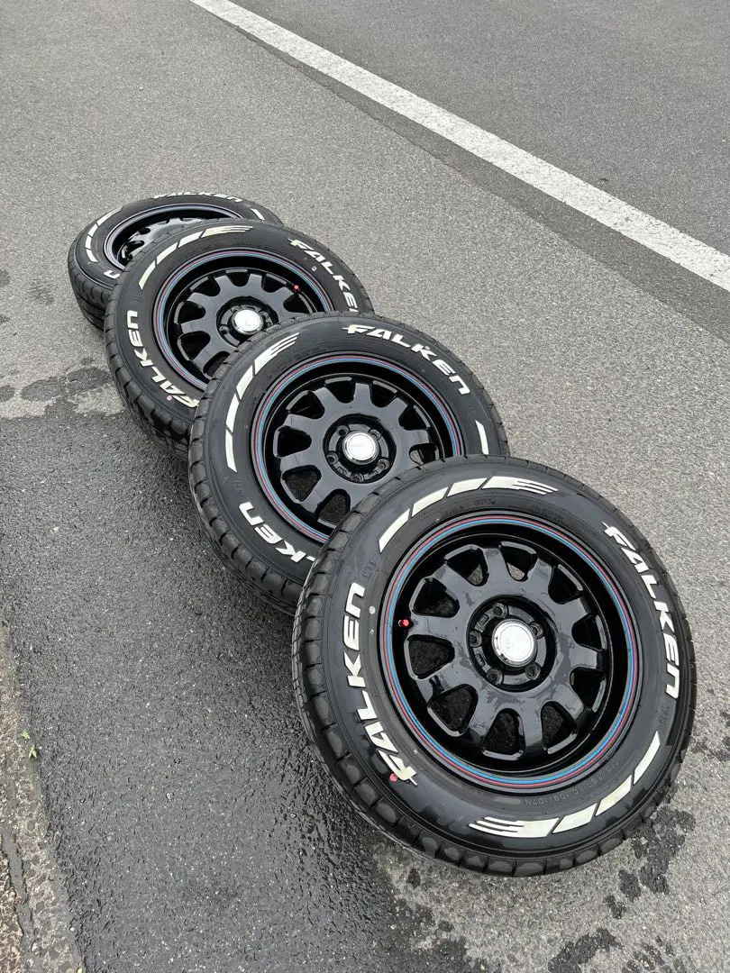 ハイエース 流用 トヨタ ハイラックス純正ホイール FALKEN W11 良品 ハイエース 流用 トヨタ ハイラックス純正ホイール FALKEN W11 良品