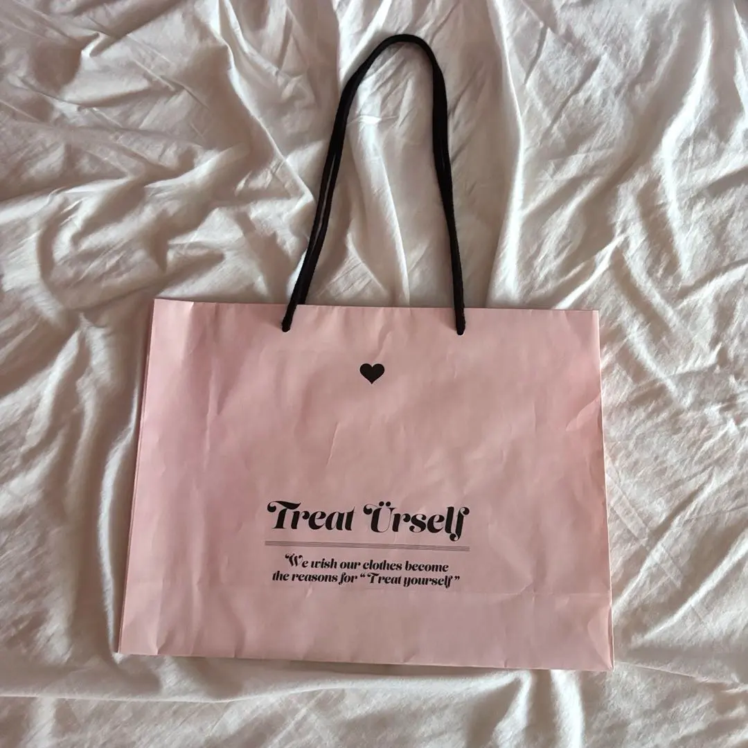 Thumbnail of Treat Urself Shopper Paper Bag Extra Large Large Capacity