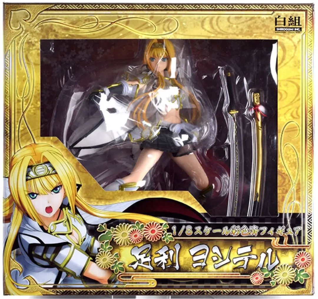 1/8スケール ヨシテル フィギュア Amazon.co.jp: 戦国乙女 足利ヨシテル 1/8スケール PVC ABS 塗装