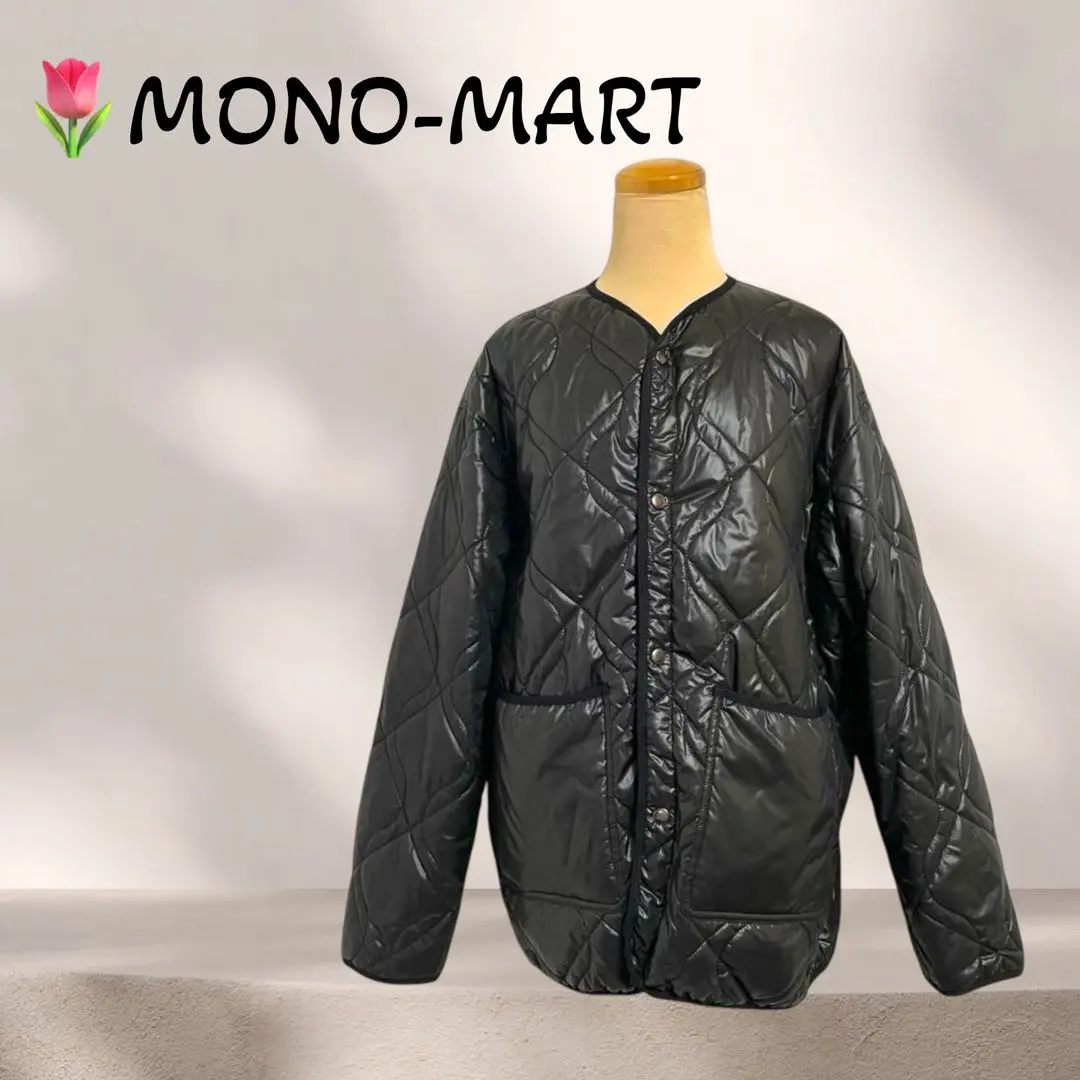 Thumbnail of 1653【MONO-MART】Quilted Down Jacket - Collarless, Lightweight, and Warm