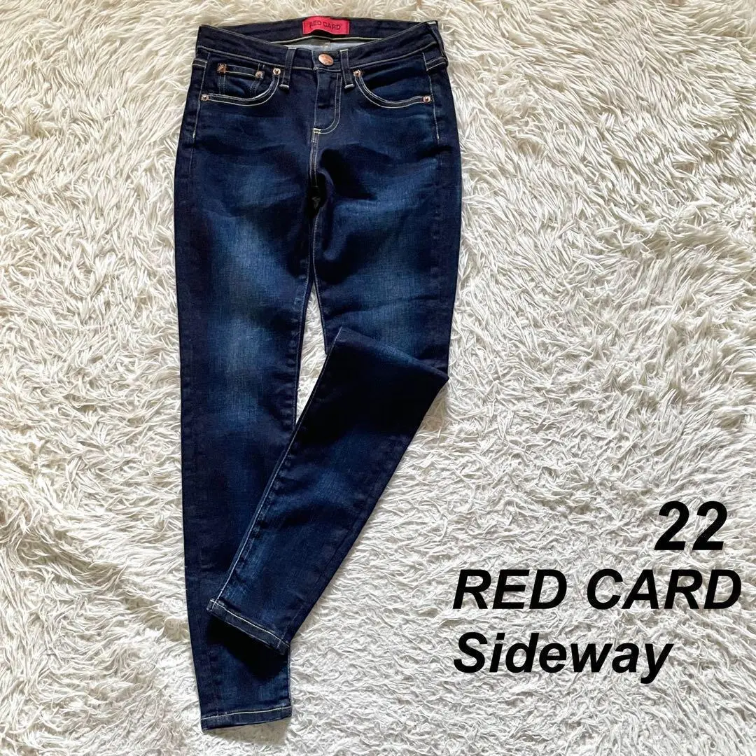RED CARD レッドカード　sideway サイドウェイデニム 33496_2.jpg