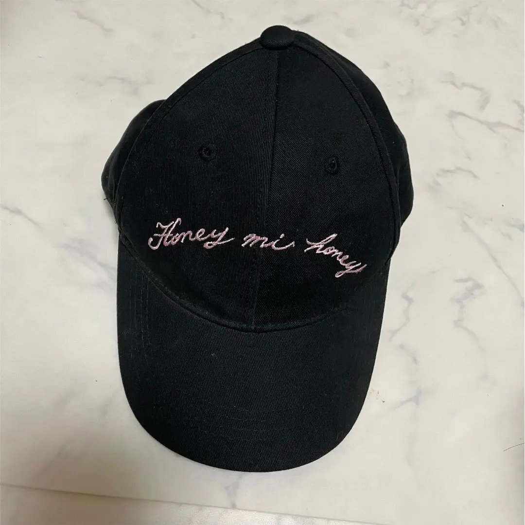 HONEY MI HONEY logo cap （pink） -ファッション通販 FASHION