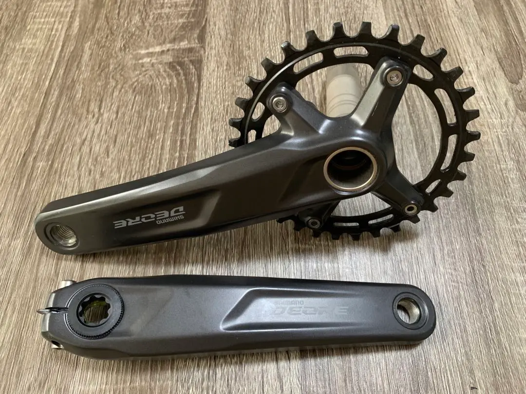 シマノ DEORE FC-M5100-1 クランクセット 170㎜ 30T New Shimano Deore FC-M5100-1 Crankset 1x11-speed 170mm/175MM