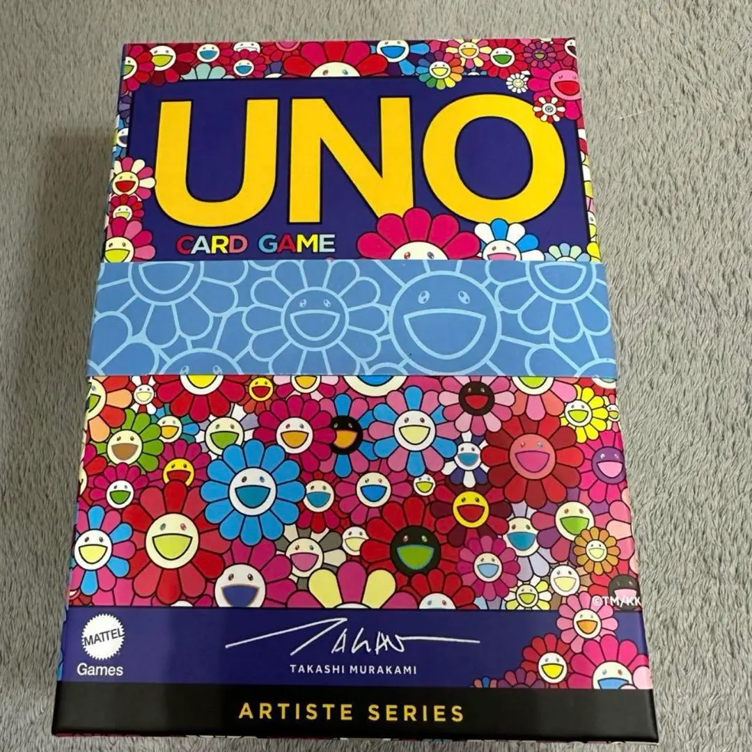 【新品未使用品】 村上隆　UNO MATTEL マテルゲーム Mattel Game ウノ UNO アーティスト