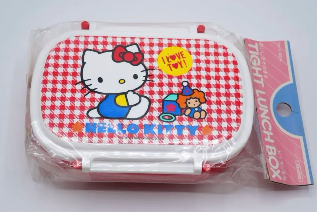 Thumbnail of New, Unused Vintage Hello Kitty Bento Box Showa Retro Made in Japan