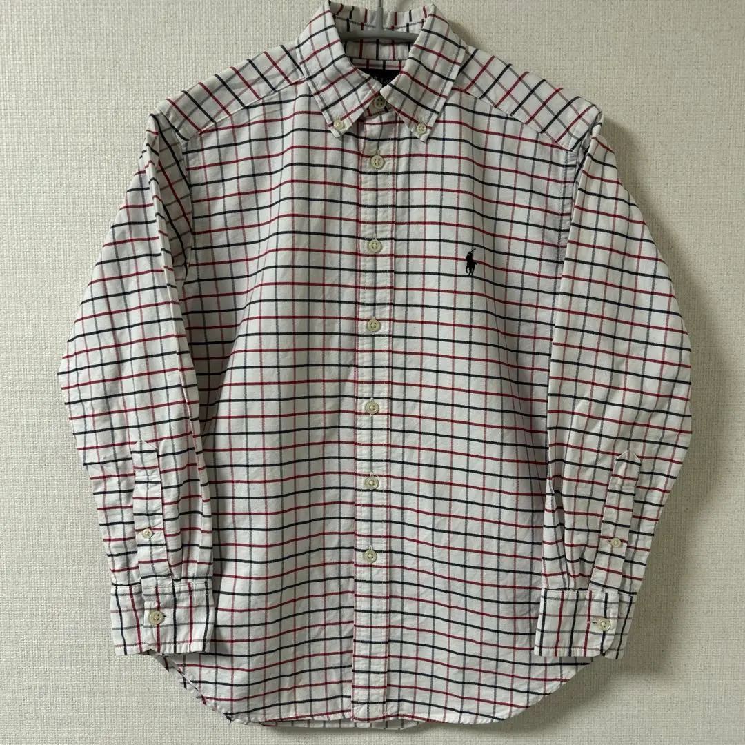 Thumbnail of Ralph Lauren Plaid Long Sleeve Shirt Button Down Check Cotton
