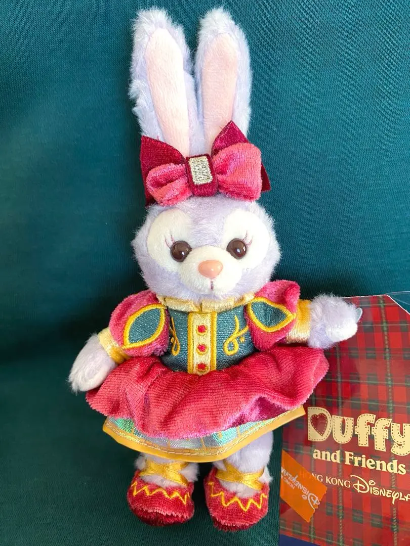 香港ディズニー⭐️新品　クリスマスステラルーぬいぐるみキーホルダー 2025年最新】香港ディズニークリスマスステラルーぬいぐるみキー