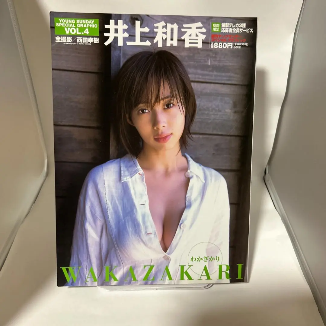 週間 ヤングサンデー　井上和香　他ピンナップ、切り抜きなど　おまけ　【中古】 2025年最新】井上和香 dvd ヤングサンデーの人気アイテム - メルカリ