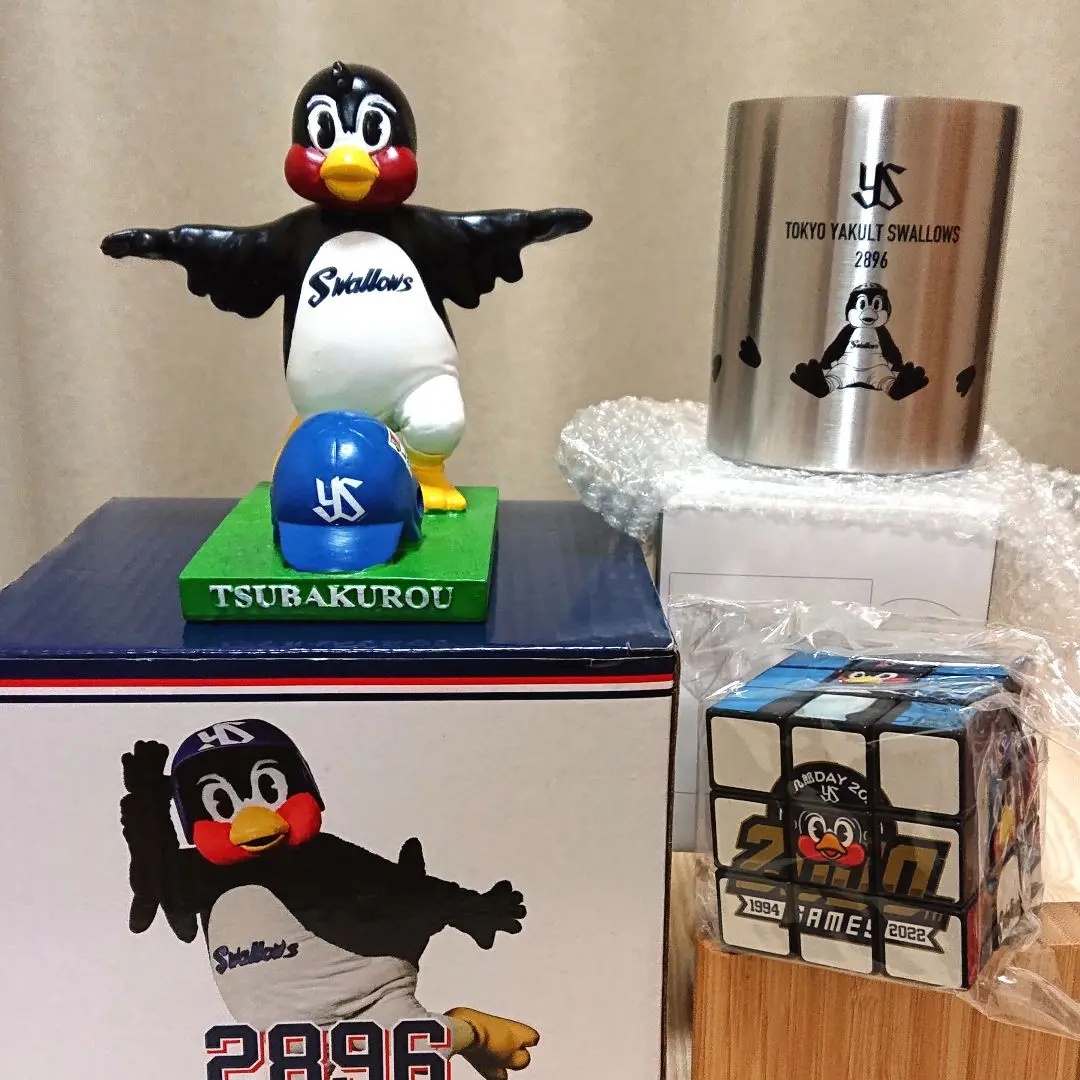 つば九郎 フィギュア 2023年 空中くるりんぱ　中古 つば九郎 フィギュア 2023年 空中くるりんぱ 中古