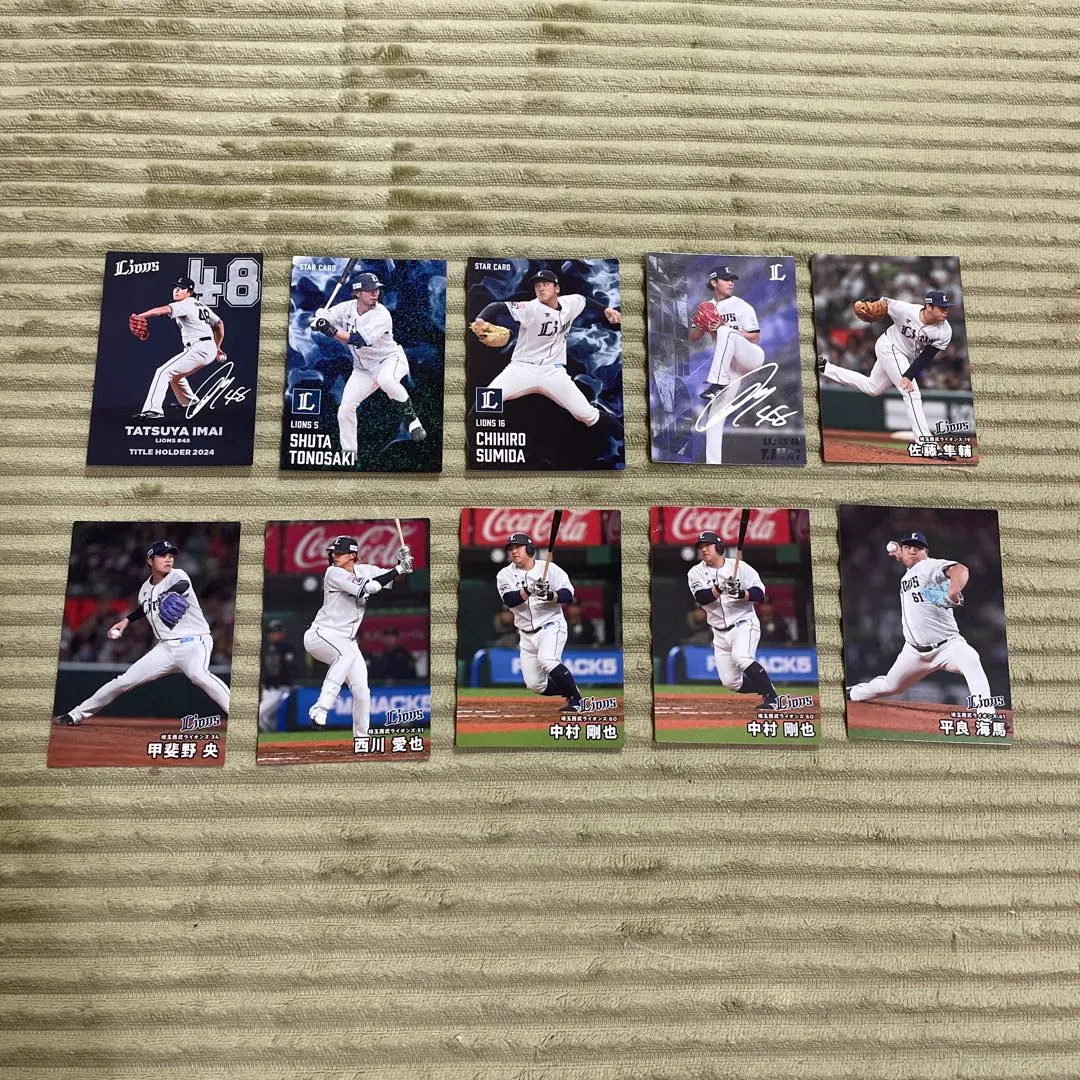 Thumbnail of Pro Baseball Chips 2025 Card: Seibu Lions